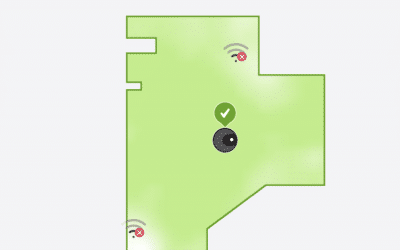 iRobot Home applikáció-Wi-Fi térkép